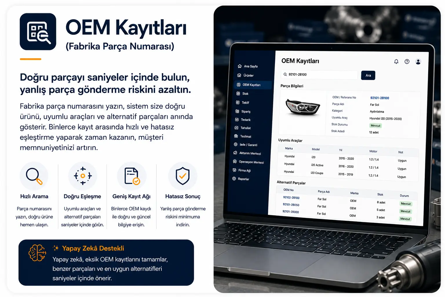 OtoSenkron Ana Sayfa Tanıtım Görseli 2